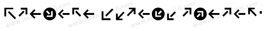 Klavika Medium ltalic字体转换